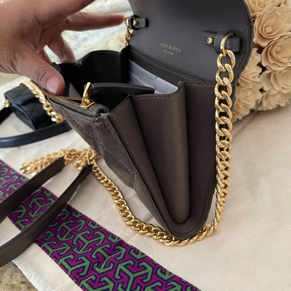 New ❤️‍🔥 Tory Burch Willa chain wallet crossbody - Picture 6 of 11
